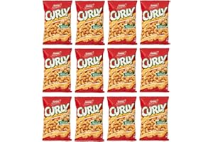 ITALIAN GOURMET E.R. Lorenz Curly Peanut Classic - Juego de 12 aperitivos salados con cacahuetes frescos (60 g), diseño clásico