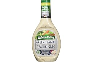 Hidden Valley Greek Tzatziki Creamy Salad Dressing & Dip, Gluten Free, Greek Tzatziki, 473ml