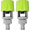 Pack of 2 x Kitchen Tap Hose Connector - Mixer Tap Hose Connector - Provides a Secure Connection to Your Watering System - Tap Connector for Hose Pipes.