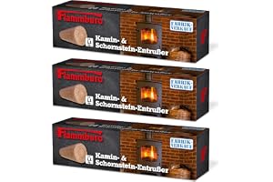 FLAMMBURO Kamin Entrußer 3-pack, för kamin och förbränningskammare