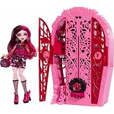 MONSTER HIGH MYSTERIOUS FRIENDS&trade; DRACULAURA Baby Monster High Mysterious Friends Mysterious Garden play set, Draculaura doll,