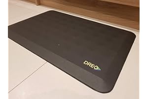 Dreo Anti-Ermüdungs-Stehmatte, 50,8 x 76,2 cm, für Arbeit, Küche, ergonomisches Design für einen gesunden, bequemen Stehpult