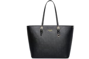 PORRASSO Sac Cabas Femmes Sac à Main de Mode Grande Sac D'épaule Fourre-Tout en Cuir PU pour Achats L'école Bureau Travail