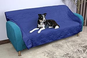 Pawsee Coperta impermeabile per cani, copridivano lavabile per animali domestici, tappetino di protezione per mobili antiscivolo, 150 x 120 cm