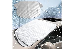 Orssmigs Copri Parabrezza Grandine, Copri Parabrezza per Auto, Copertura Parabrezza Auto Protezione Parabrezza Copertura per Parabrezza Auto (147x100 cm)