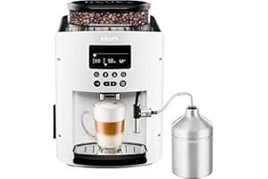 Krups Machine à café automatique 1,8 l, 15 bar, écran LC, système AutoCappuccino weiß