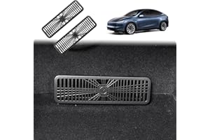 [Lot de 2] GAFAT Nouveau Tesla Model Y Juniper 2025 2026 Auto Air Vent Housse de Protection, Model Y 2025 Protection de Sortie d'Air pour Climatisation Sous le Siège, 2026 Tesla Model Y Accessoires