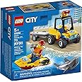 LEGO City Beach Rescue ATV 60286 Building Kit; Fun Cool Toy for Kids, New 2021 (79 Pieces)