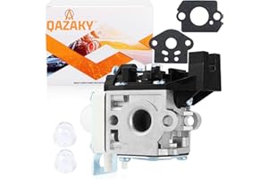 QAZAKY Carburatore con guarnizione Primer lampadina per Zama RB-K92 RB-K92A Echo Shindaiwa HCR-161ES HRC-171ES HC152 DH232 DH235 HT232 tagliasiepi A021001671 A021001672 A021001673 Carb
