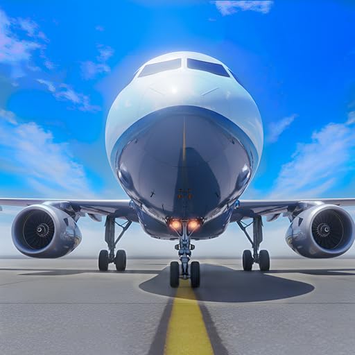 Alle Funktionen im Überblick : Airplane Simulator 3D Real Airplane Flight Ga