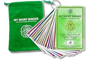 ALBIDAYA ISLAMIC STORE My Short Surah cards, Quran with Tajweed, Quran with English translation and transliteration. Islamic gifts