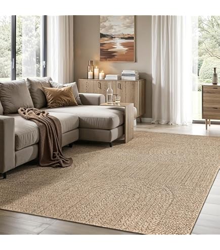 Vintage carpet rug tapijt vloerkleed XL 'Earth tones