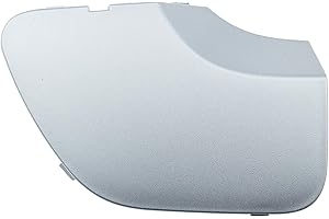 GENERIC Tappo di copertura per gancio di traino per paraurti posteriore 511651340R 511652463R adatto per Renault per Dacia per Duster 2018 2019 2020 2021 2022 2023 (argento)