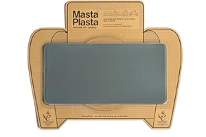 MastaPlasta Self-Adhesive Premium Leather Repair Patch - Grey 20cm x 10cm (8in x 4in). Your All-In-One Instant Upholstery-Quality Leather Repair Kit for Sofas, Car Interiors, Bags & DIY