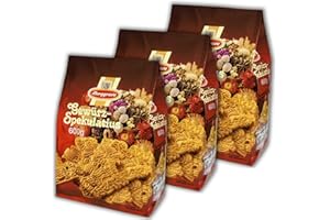 TOPDeal Borggreve Gewürzspekulatius 3 x 600 g Spekulatius Kekse Gebäck Weihnachtsgebäck