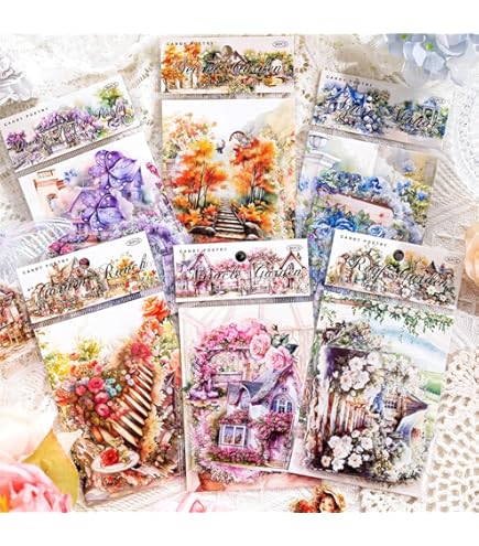 100+ Sommer Aufkleber Set - Aquarell PET Sticker Für Scrapbooking