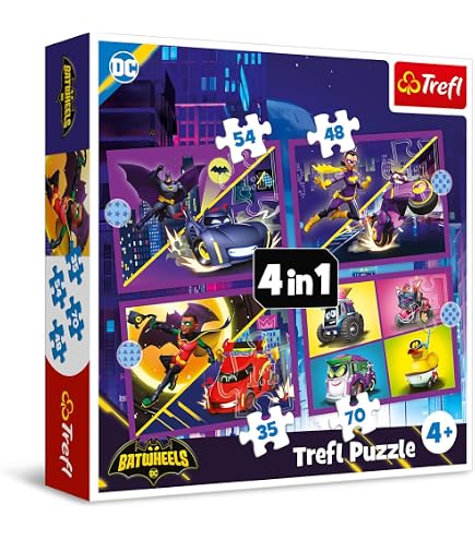 Puzzle Schmidt Spiele Batwheels 60 Pezzi Per Bambini: Maxi Formato 36x24 Cm, Dai 5 Anni, Colorato - 2