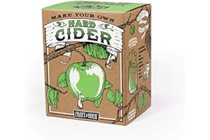 Craft A Brew Kit de Sidra Dura; Kit para hacer cerveza; Haz tu propia cerveza artesanal; Equipos y Suministros Completos; Kit de elaboración de cerveza casera de inicio; 1 galón