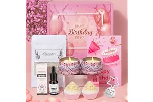 AYGE Pamper Gifts for Women, Birthday Gifts, Pamper Sets Hamper for Women, Mum, Mother, Friend, Sister, Wife, Her, Self Care Relaxation Spa, Relax Bath Gift Birthday Presents for Women