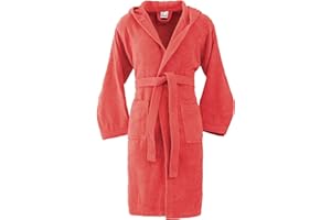 Bassetti Suave Albornoz con Capucha 360g 100% Algodón Toalla Esponjosa Hombre Mujer Tallas Grandes - Diseño ITALIANO - Colección VIVIAN