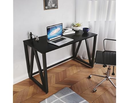 LAD Workspaces |The A Table|(Self Assembly) Engineered Wood Finish Study Table, Laptop, Computer Table Desk for Home & Office