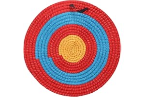 Youyijia Archery Target Solid Straw Round Target Shooting Bow for Outdoor Sports 21.6 inches Diameter