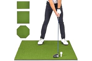 GoSports PRO Golf Schlagmatten für Indoor/Outdoor Übung - Größe wählen - Turf Driving Range Matten für Golfsimulatoren und Übung