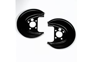 AUTOPARTS-ONLINE 2 x Spritzbleche/Ankerbleche/Deckbleche links + rechts für hinten/für die Hinterachse