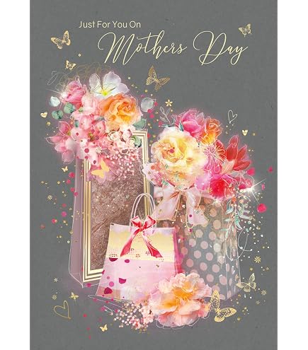 Biglietto di auguri per la festa della mamma, con scritta in lingua inglese Best Mum Ever (lingua italiana non garantita