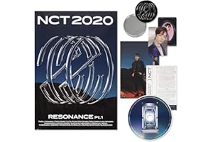 NCT 2020 Album - RESONANCE Pt.1 [ THE PAST ver. ] CD + Photobook + Lyrics Poster + Folded Poster(On pack) + Photo Card + Yearbook Card + FREE GIFT
