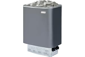 Narvi NM Electric Sauna Heater (6kW, Matt Grey)