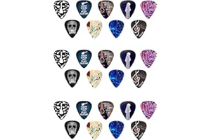 TOP THAT 27 Stand Up Guitar Plectrum Music Themed Edible Wafer paper Cake Toppers Decorations