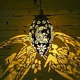 ZWOOS Set di 2 lampade solari per esterni, luci solari per decorazione da giardino, impermeabili, per balcone, terrazza – pro