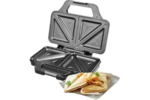 Venga! Opiekacz do kanapek, Extra Deep Refill, 900 W, czarny/stal nierdzewna, VG SM 3008