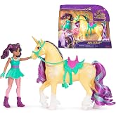 Unicorn Academy AVA ve Tek Boynuzlu At Leaf seti &ndash; Sevilen Netflix dizisinden yaklaşık 12 cm orijinal fig&uuml;rler,4 yaş+ i&ccedil;in