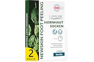 ‎LUMILINE LumiLine Hornhautentfernungssocken 2 Paar, Grün, Einheitsgröße