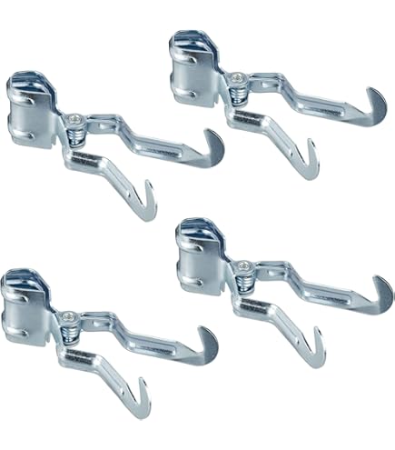 KTCINA Camping Laternenhalter 6 Stück - S-Form Edelstahl Haken Für Zeltstangen