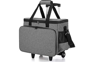 Luxja Bolsa de máquina de Coser Bolsa de Almacenamiento de máquina de Coser, Bolsa de máquina de Coser para Accesorios de Coser