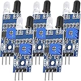 AZDelivery 5 x Modulo IR a Infrarossi Sensore di Distanza/Rilevamento ostacoli compatibile con Arduino e Raspberry Pi incluso