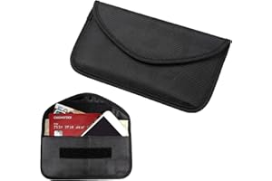 TIGMEW 1 Stück Tasche Mit Signalblockierungsfunktion Strahlenschutz Handy Von Gps Und Rfid Faraday Bag Hochwertigem Oxford-Gewebe Hülle Für Handy Autoschlüssel Daten- Und Persönlichkeitsschutz