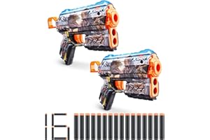 XShot Skórki Jurassic World, seria 1, Flux Jurassic, 8 rzutek w zestawie, brązowe pudełko, (Flux Jurassic)