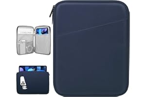 Dadanism Pokrowiec na tablet 9-11", etui do iPada 10,2 2021-2019, iPad Pro 11 2022-2018, iPad Air 5th/4th 10.9, iPad 10. generacji 10.9 2022, Galaxy Tab S9 A8 S8 S6 Lite, indygo