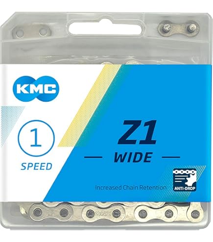 Chaîne KMC Z1eHX Pour Vélo électrique – 99 Maillons, 1/2x3/32, Neuve Sans Boîte