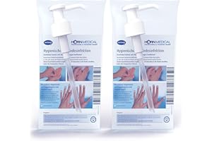 ‎HORN MEDICAL 2er Set Horn Medical Dosierpumpe passend für 500 ml Flaschen der Hersteller Bode & Schülke