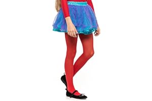 OVISSA Mallas ultra suaves para cualquier actividad, mallas de ballet y teatro para niños y niñas, medias de microfibra para niños 1 par de 50 deniers ZUZA