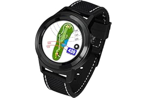 GolfBuddy Orologi da golf Aim W11 con GPS - Touchscreen a colori premium - Orologi da golf facili da usare