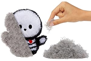 Fluffie Stuffiez Halloween Mumie - Kleines Plüsch-Sammlerstück - Überraschung beim Auspacken - Kuschelweicher ASMR Flaum - Fidget, Basteln, Fell Abziehen - für Kinder ab 4 Jahren und Sammler