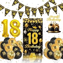 OakTree Anstecker Zum 21. Geburtstag – 7,6 Cm, Holografisch Schwarz/Gold | Funktioniert Auch An Kleidung & Accessoires