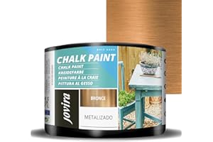 JOVIRA PINTURAS Chalk Paint, Pittura al Gesso, Matte all' Aqua, Rinnova il tuo arredamento con creatività. (375 millilitres, Bronzo)