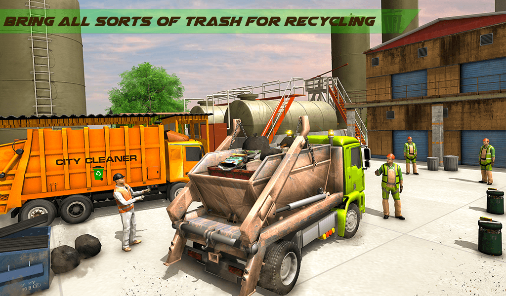 Garbage Truck Simulator - Real Dumper Truck Driving Games : Amazon.in